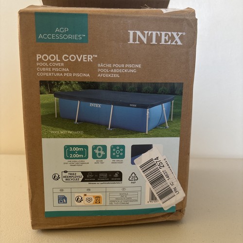 Intex rectangular pool - x,