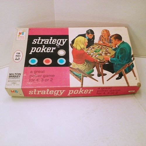Vintage 1967 strategy poker - vintage,
