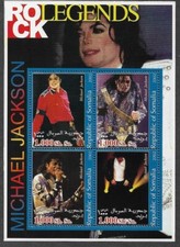 MICHAEL JACKSON STAMPS