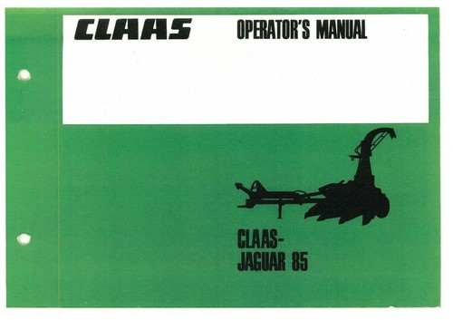 Claas forager jaguar - claas,