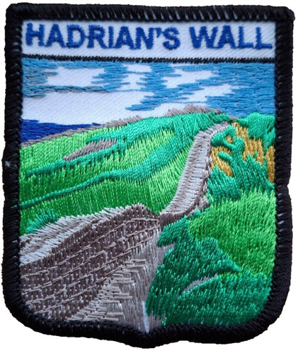 Hadrian wall embroidered - hadrian's,