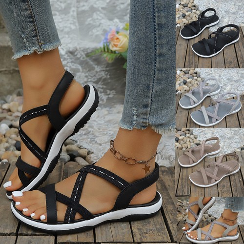 Women taupe elastic strap - women's,