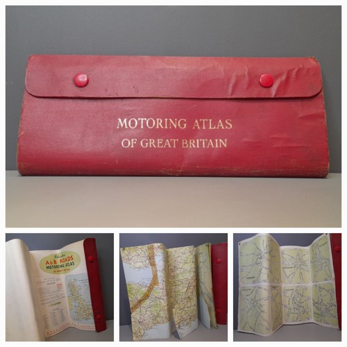Vintage motoring atlas - vintage, of