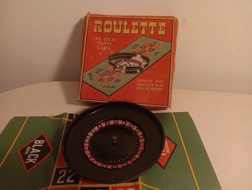 Vintage roulette party game - roulette,