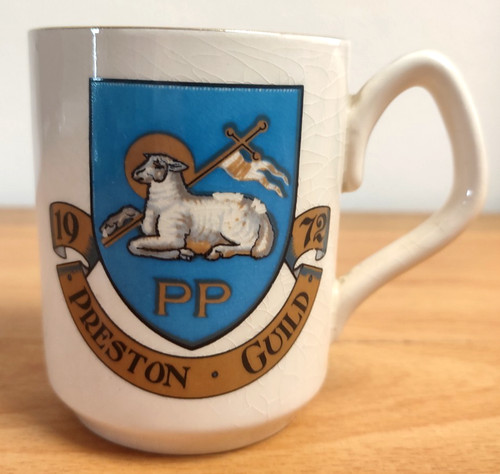Preston guild mug - mug, vintage