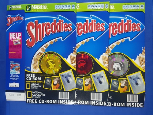 Nestle shreddies cereal - shreddies, boxes