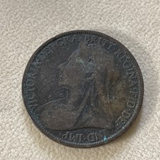 1899 Queen Victoria Penny