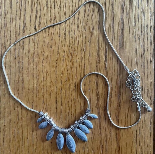 Next silver necklace - next,