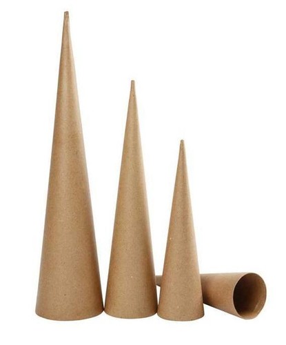 Round tall cones - 3,