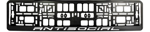 Antisocial car number plate - antisocial,