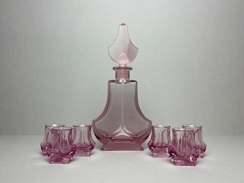 Art deco czech bohemian moser - bohemian,