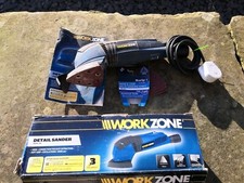Workzone 180W Tri-Base Sander Corded WZDS 180 TOOLS diy Woodworking Workshop 