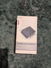 Good Quality Scart Adaptor with Scart Plug and 3 Phono Sockets (Audio Video In)