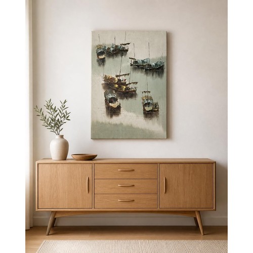 Vintage art nautical - nautical, oil