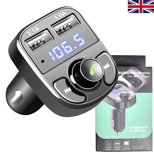 Bluetooth transmitter car - fm,