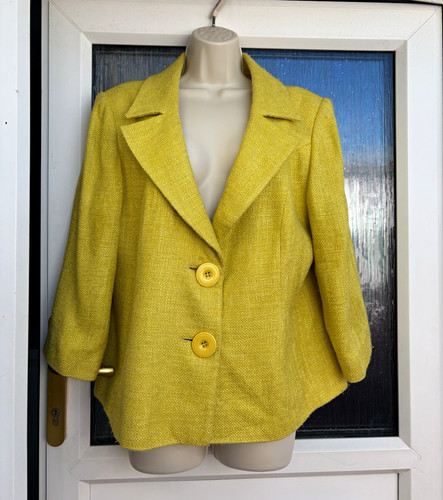 Kaliko yellow tweed collared - kaliko,