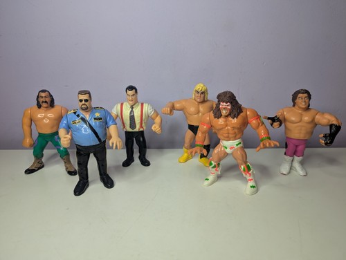 Vintage 90s wwf hasbro - vintage,