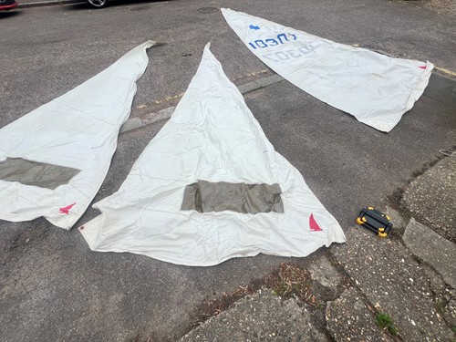 Gp14 sails main - main,