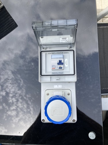 Gewiss rcd socket 16a - 2, pole