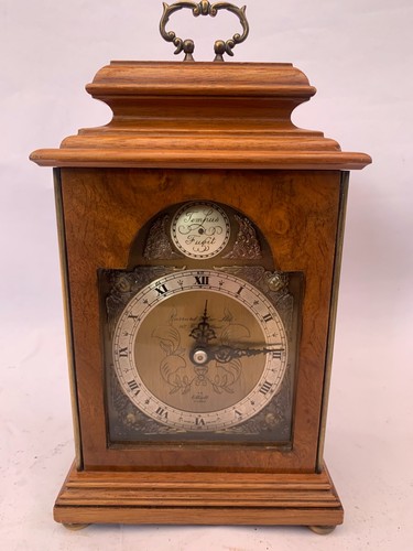 Elliot walnut mantel clock - mantel,