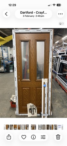 Upvc back door 900x2095 - back,
