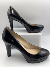 Nine West Black Patent Court