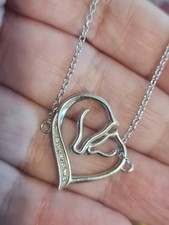 silver  horse bracelet