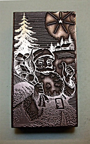 Christmas printing blocks - "christmas",