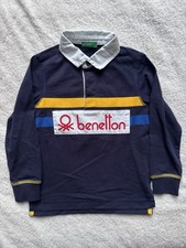 Boys Benetton Rugby Shirt xs