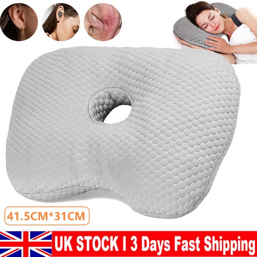 Pillow with ear hole for - pillow,