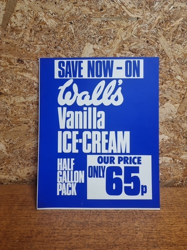 Wall vanilla ice cream - vanilla,