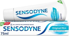 Sensodyne Toothpaste Daily Care Sensitive Toothpaste 75ml  Original Mint UK