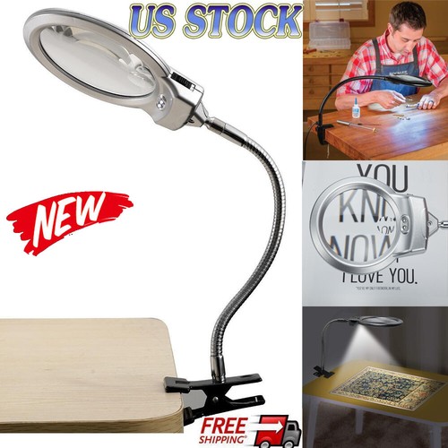 New magnifier led - new, lamp