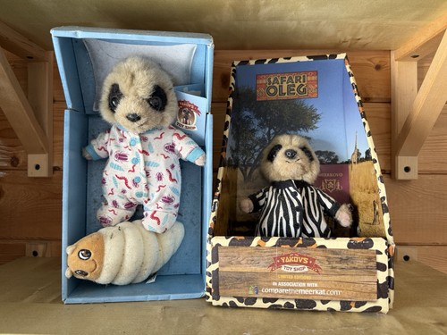 Meerkat soft toy meerpup - soft,