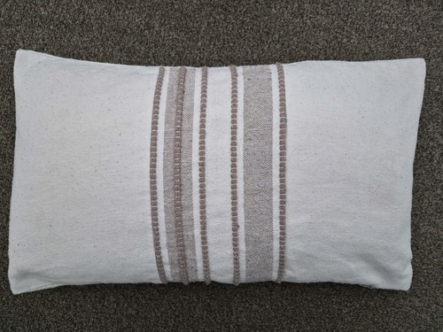 Beige and brown oblong - beige,