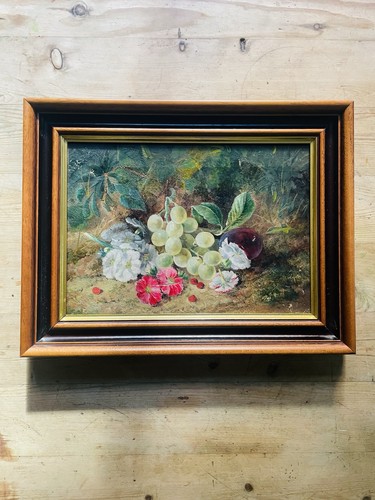 Antique victorian original oil - victorian,