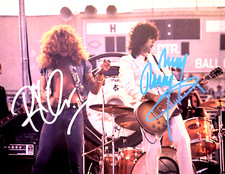 LED ZEPPELIN Band Signed