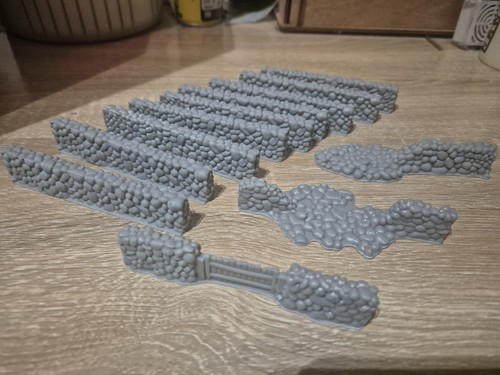 Stone wall set scale - wall,