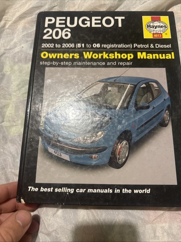 Peugeot 206 haynes workshop - peugeot,
