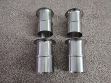 4 x Genuine Weber   40DCOE push fit Trumpets / rampipes