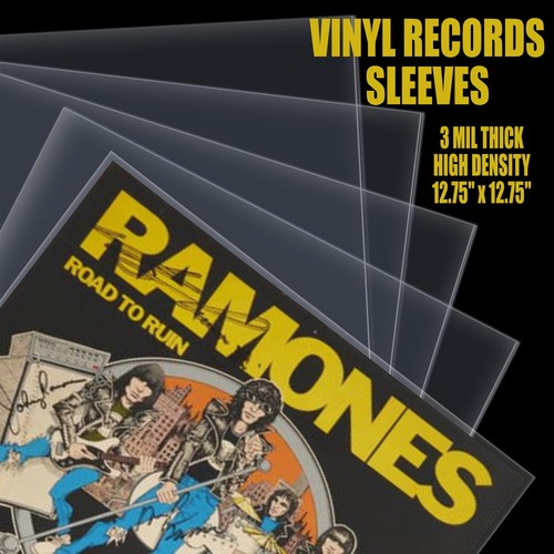 Outer vinyl records sleeves - vinyl, 3