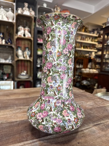 Large crown ducal ware chintz - crown,