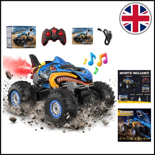 Shark monster truck - truck, toys