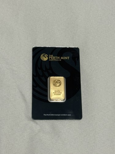 Perth mint 10g gold bar - gold,