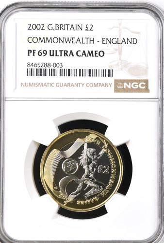 Two pound coin england - £2,
