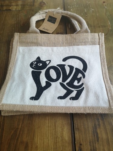 Love cat mini bag - love,