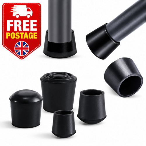 12x rubber chair - rubber, ferrule