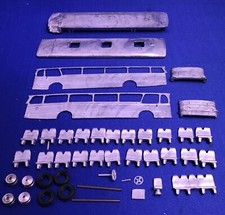 VINTAGE ROADSCALE MODELS BRISTOL HG6L CAB KIT  CAST WHITE METAL
