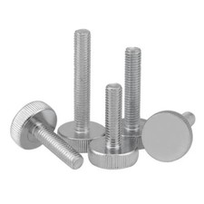 Knurled Flat Head Thumb Screws