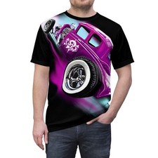 Purple Rat Rod hotrod Unisex
